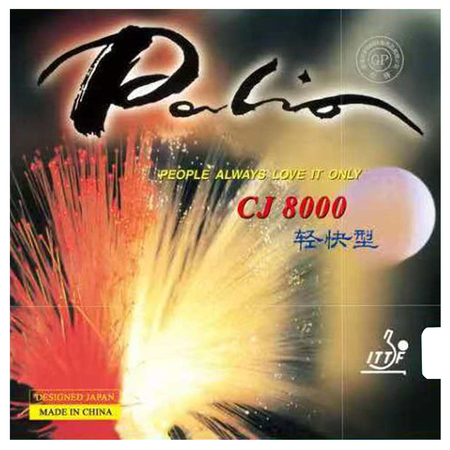 Table Tennis Forehand Rubber - Palio CJ8000 Gomma per Ping Pong
