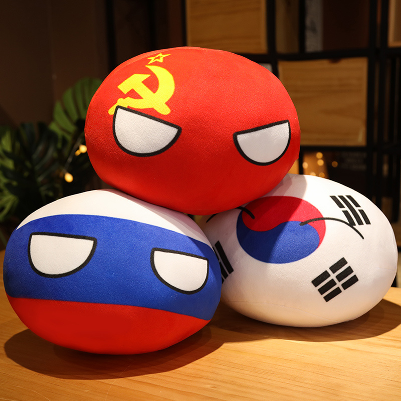 Table Tennis France - Divertente 10/30/50cm Polandball Country Ball Toy