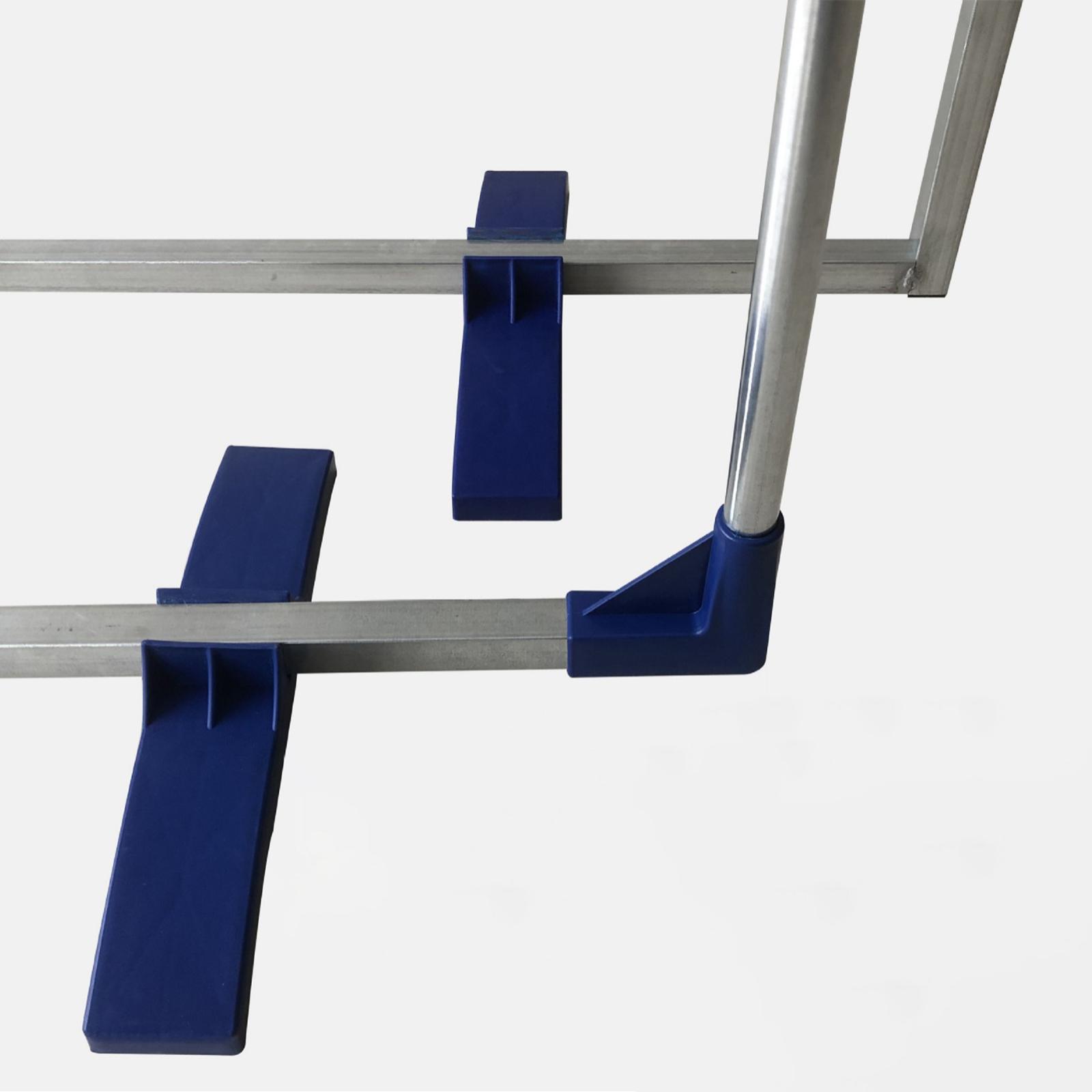 Table Tennis Footwork - 1 Paio di Supporti per Barriere