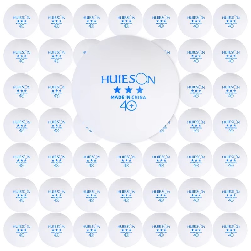 Table Tennis Logo - 100 PZ Huieson Blu Logo Pallina