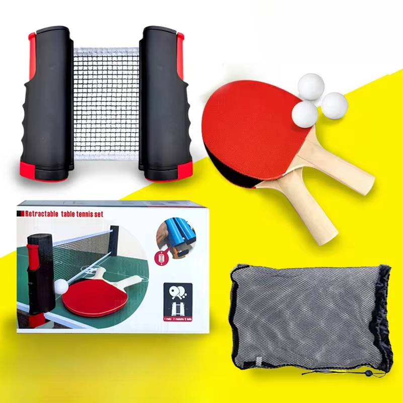 Table Tennis Net Set - Set Combinato di Rete da Ping