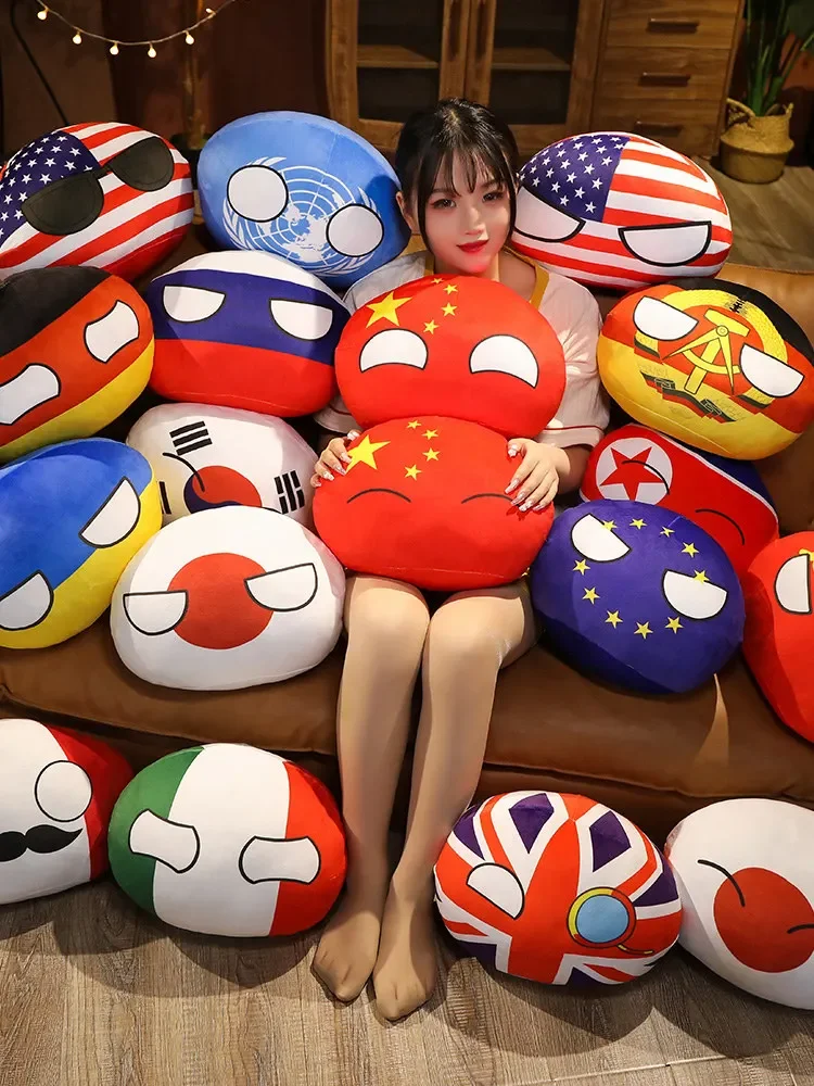 Table Tennis France - Country Ball Toys Peluche Polonball Scaldamani