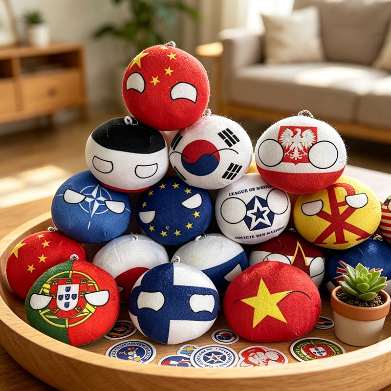 Peluche Kawaii Polandball da 1 - Table Tennis France recensione e prezzo