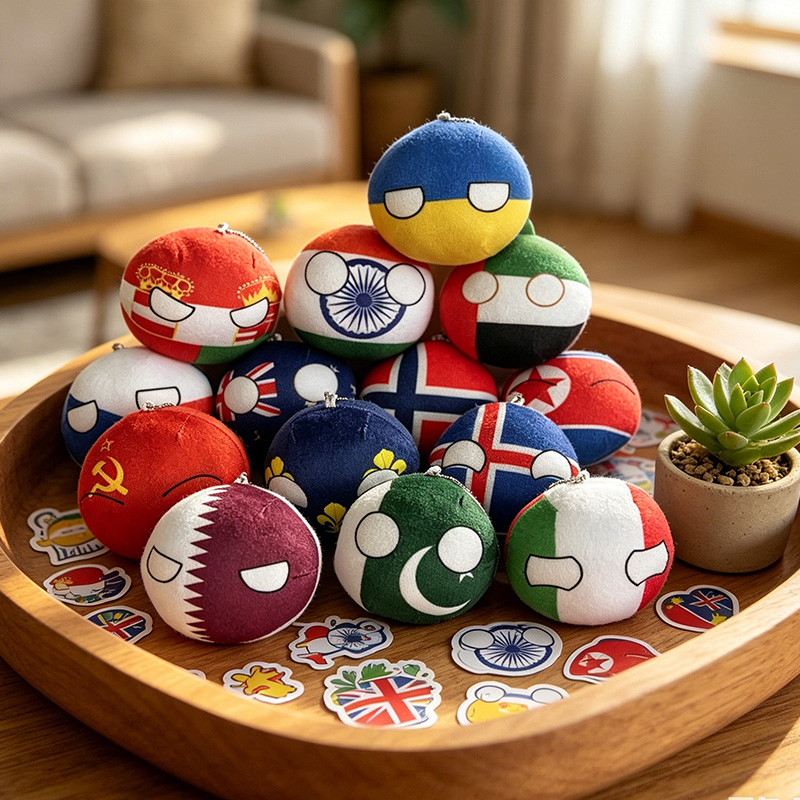 Peluche Kawaii Polandball da 1 - Table Tennis France recensione e prezzo
