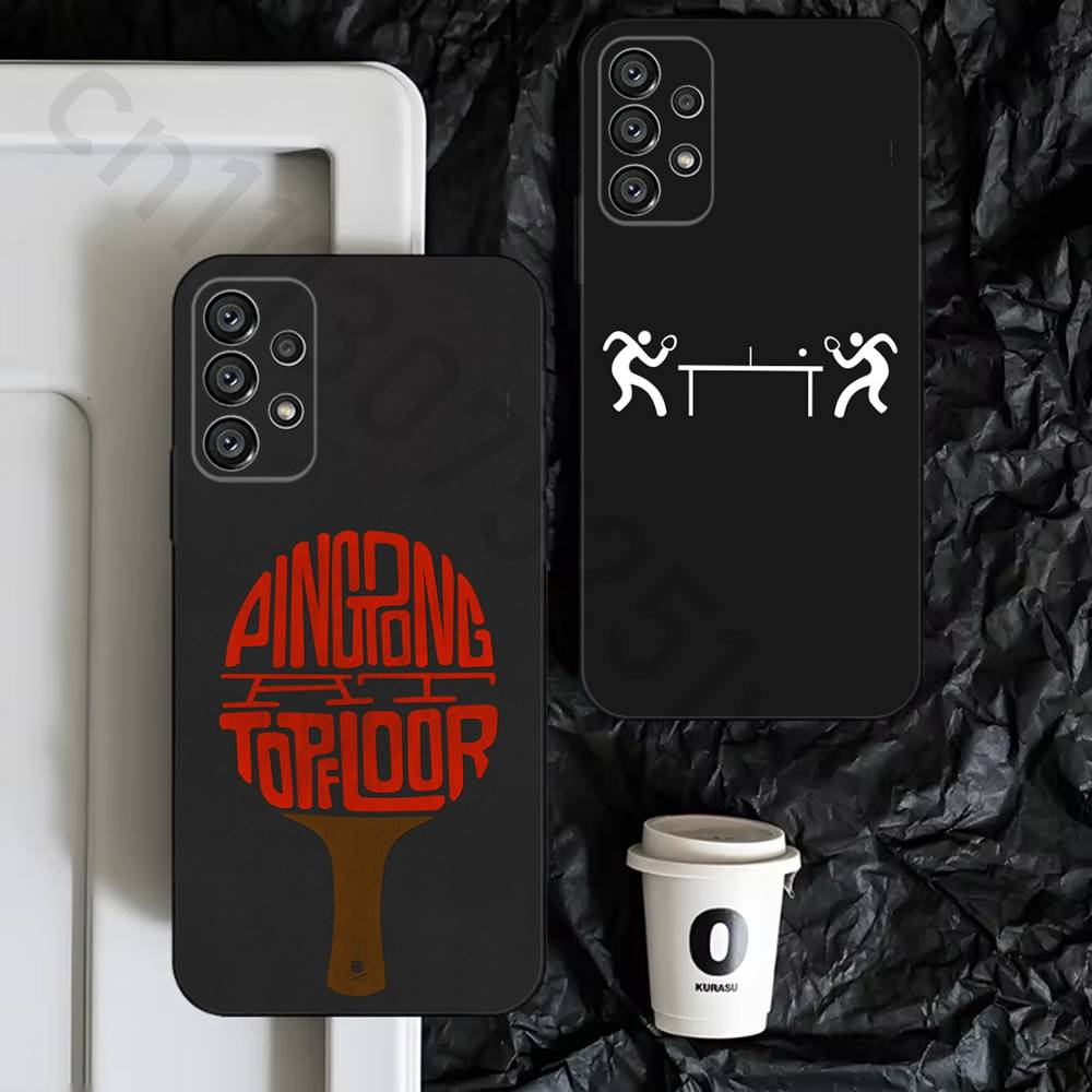 Cover per telefono in silicone - Table Tennis Logo recensione e prezzo
