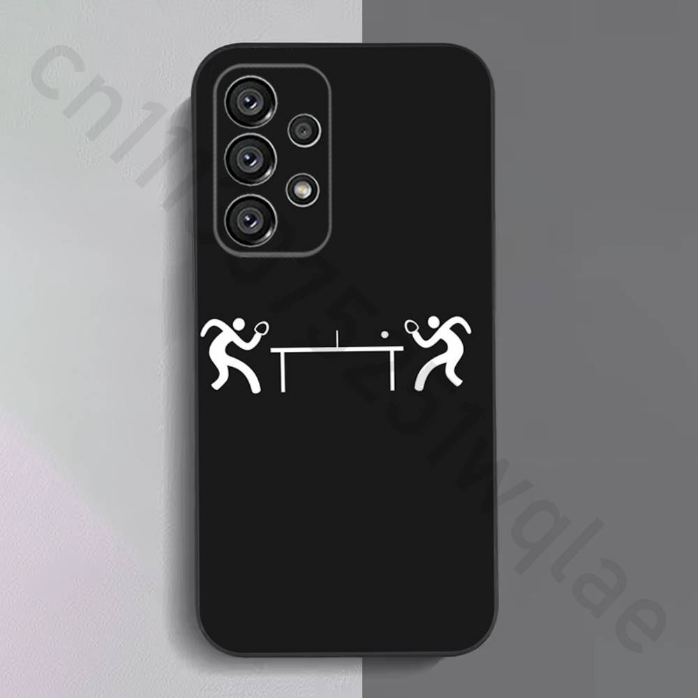 Cover per telefono in silicone - Table Tennis Logo recensione e prezzo
