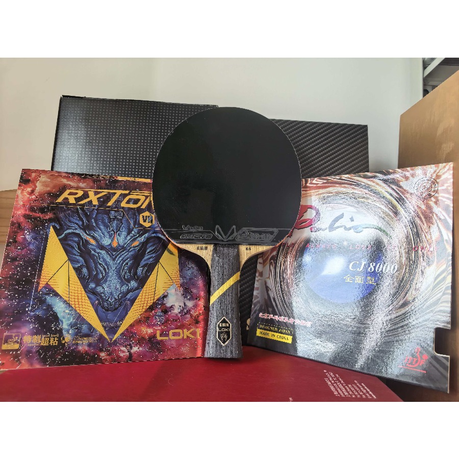 Racchetta da Ping Pong LOKI Ky - Table Tennis Custom Bat recensione e prezzo