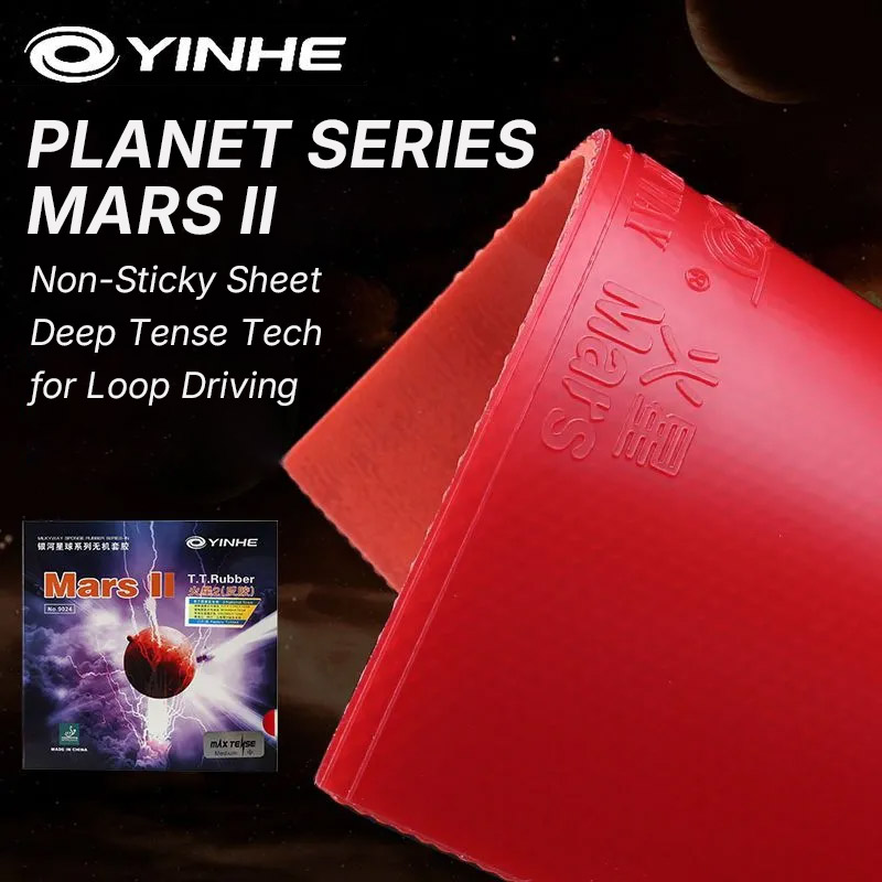 YINHE MARS 2 Gomma da ping pon - Table Tennis Edge recensione e prezzo