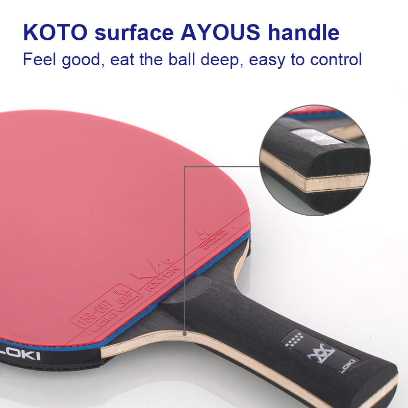 Mazze da ping pong personalizz - Table Tennis Custom Bat recensione e prezzo