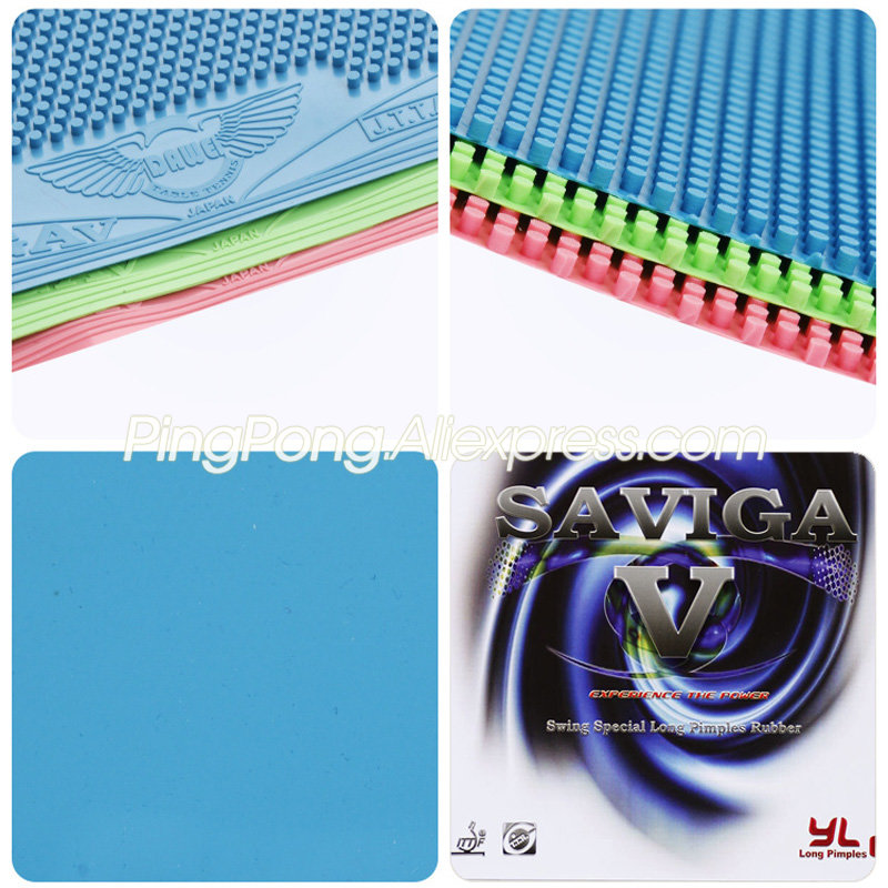 Colorato DAWEI SAVIGA V Pips-g - Table Tennis Forehand Rubber recensione e prezzo