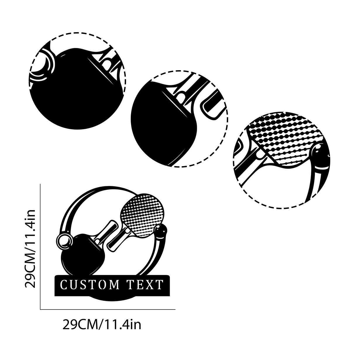 Pipistrelli da ping pong perso - Table Tennis Custom Bat recensione e prezzo